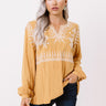 Pretty Days Ahead Embroidered Top Image - 1