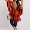 Cider And Hugs Cardigan In Rust Image - 1