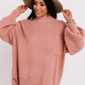 Cocoa Mood Shift Sweater In Blush Image - 1