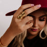 Kendra Scott Holland Cocktail Ring in Vintage Gold Image - 1