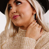 Kendra Scott Selena Hoop Earrings in Gold Image - 1