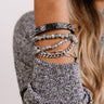 Wit & Charm Bracelet Set In Black Image - 1
