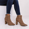 The Cora Cheetah Print Bootie Image - 1