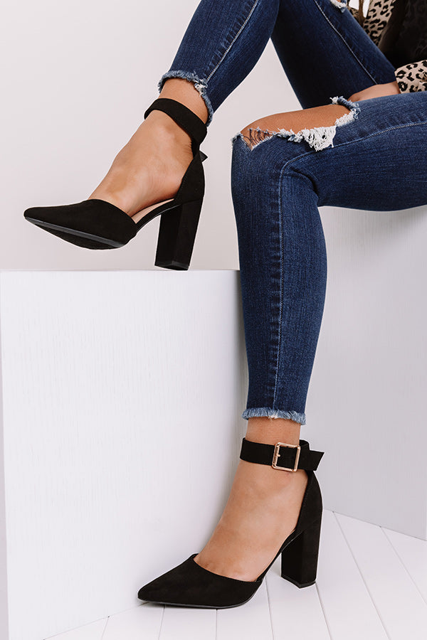 The Clair Heel In Black
