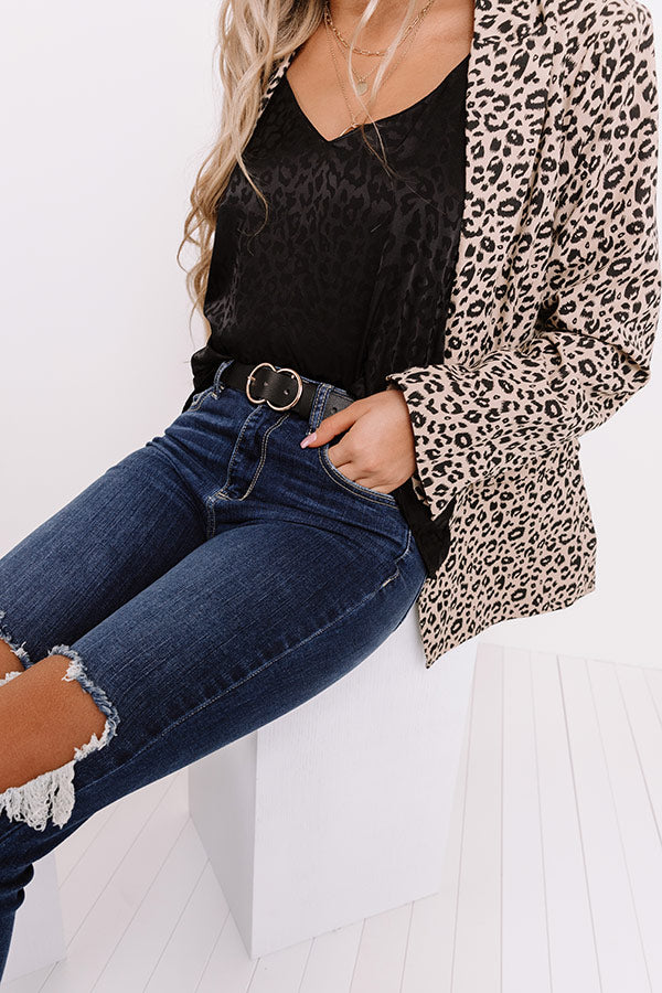 Retail Therapy Belt In Black
