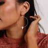 Stylish Collab Semi Precious Earrings In Aqua Image - 1