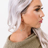 Stylish Collab Semi Precious Earrings In Cream Image - 1