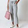 Ticket To Cozy Waffle Knit Joggers In Grey Image - 1
