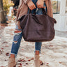The Uptown Tote In Chestnut Image - 1