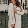 Cuddles On My Mind Knit Cardigan in Cream Image - 1