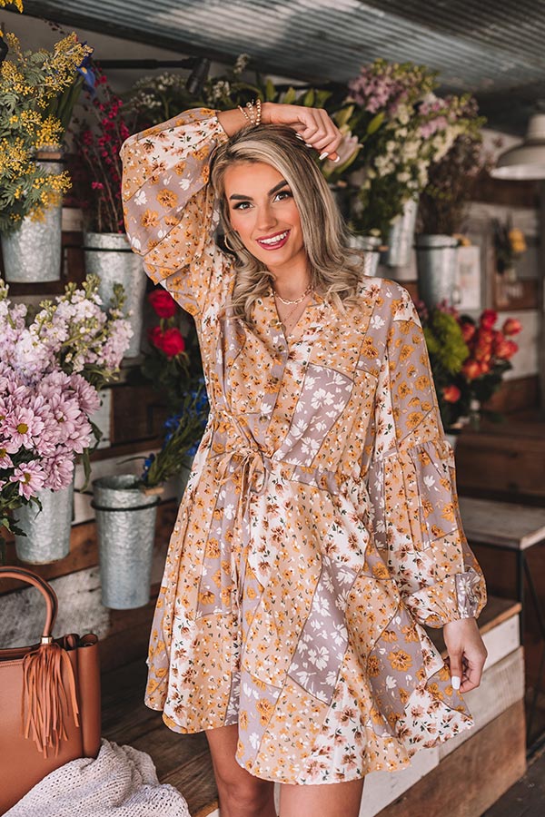 Catch The Light Floral Dress