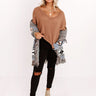 Serious About Love Waffle Knit Top In Chocolate Image - 1