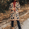 Early Bird Leopard Cardigan In Mocha Image - 1
