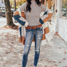 The Eden Midrise Distressed Ankle Skinny Image - 1
