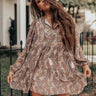 Fields Of Pretty Paisley Shift Dress Image - 1