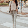 The Neena High Waist Leopard Skinny Image - 1