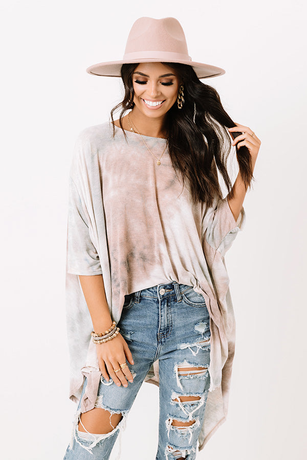 Endless Style Tie Dye Shift Tunic