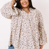 The Best News Babydoll Top in Birch Curves Image - 1