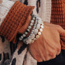 Haute Stuff Semi Precious Stone Bracelet Set Image - 1