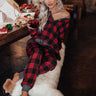 Campfire Cozies Buffalo Check Joggers Image - 1