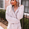 Cozy Connection Knit Cardigan in Dusty Purple Image - 1