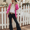 Cozy Connection Knit Cardigan in Pink Image - 1