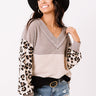 Caramel Kisses Waffle Knit Top Image - 1