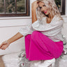 Glam And Go Sequin Shift Top In Silver Image - 1