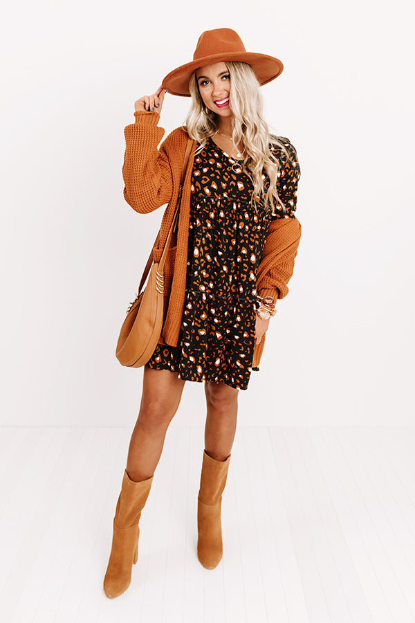 Sounds Like Serendipity Babydoll Dress In Black Image - 1