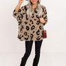 Big Dreams Leopard Shift Top In Mocha Image - 1