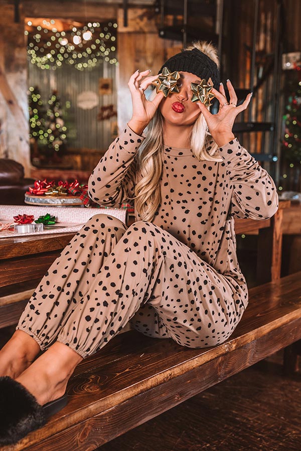 Movie Night In Leopard Top Image - 2