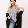 Posh Spot Shift Tee In Periwinkle Image - 1