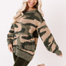 Cold Nights Camo Knit Sweater Image - 1