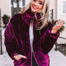 Comfy And Cozy Velvet Jacket Image - 1