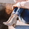 Steve Madden Ragan Snake Print Boot Image - 1