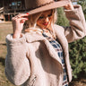 Woodland Whispers Wool Fedora In Mocha Image - 1