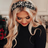 Rely On Romance Headband In Black Image - 1