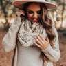 Closer To Cuddles Infinity Knit Scarf Image - 1