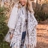 Flurries In France Leopard Scarf in Brown Image - 1