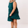 Apple Spiced Wishes Babydoll Dress In Hunter Green   Curves Image - 1