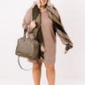 Bonfire Promises Shift Tunic Dress In Dusty Purple Curves Image - 1