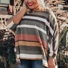 Light Hearted Stripe Shift Top  Curves Image - 1