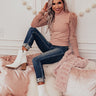 Cocktail Meetup Top In Blush Image - 1