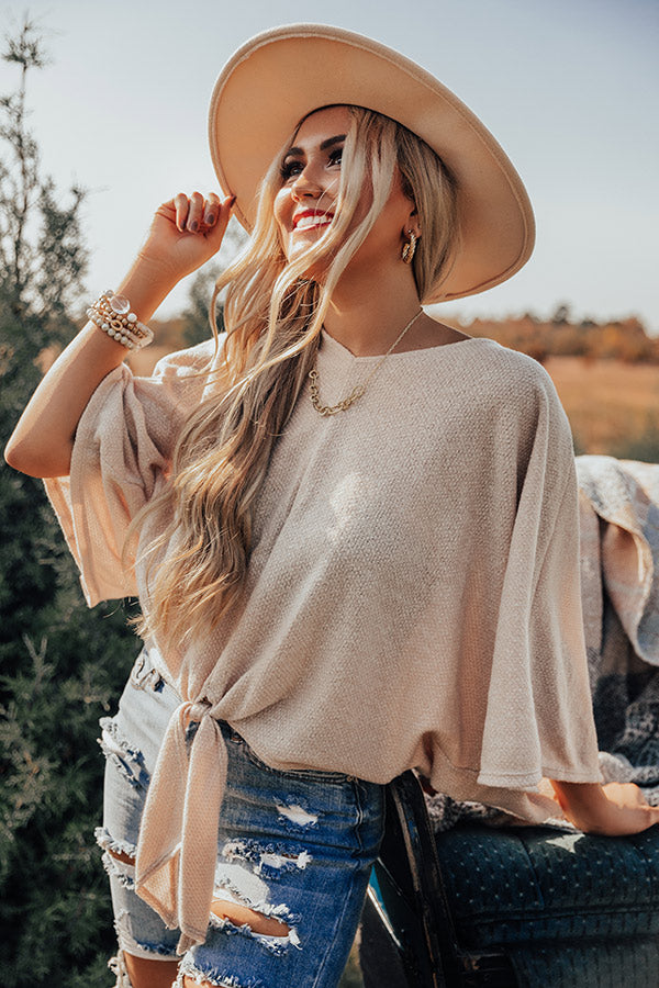 Dulce De Darling Tie Top
