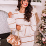 Sugar And Snowfall Chenille Sweater In Ivory Image - 1