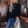 Maude Spot Sweater In Black Image - 1