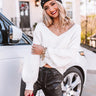 It Girl Status Sweater In White Image - 1