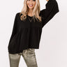 Honor And Love Shift Top In Black Image - 1