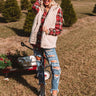 Supreme Snuggles Sherpa Vest in Champagne Image - 1