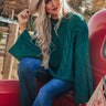 Windchill Cable Knit Sweater In Hunter Green Image - 1